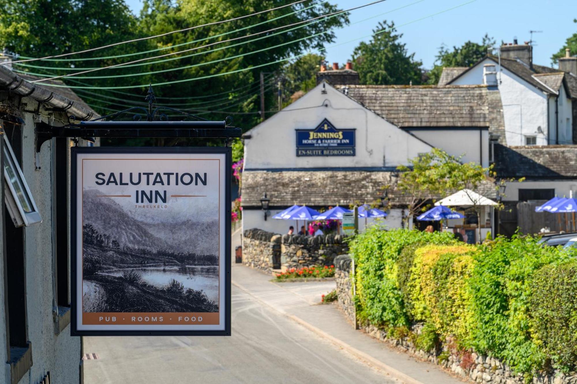 The Horse And Farrier Inn And The Salutation Inn Threlkeld Keswick Экстерьер фото